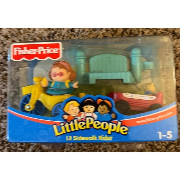 Fisher-Price Other - Fisher-Price People Lil' Sidewalk Rider Playset (NWT) Vintage 2002